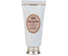 Sabon SILKY pienelis kūnui žalias rose 200 ml