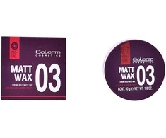 "Salerm Cosmetics" matinis vaškas "Strong Hold Matte Wax" 50g
