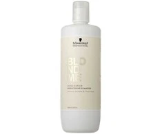 Schwarzkopf Professional BlondMe Bond Repair Brightening Šampūnas skaistinantis šampūnas šviesiems plaukams, 1000 ml