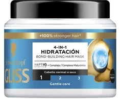 Schwarzkopf Gliss Aqua Revive Mascarilla, 400 ml