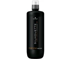 Stiprios fiksacijos neaerozolinis plaukų lakas Schwarzkopf Professional Silhouette Pump Purškiklis Super Hold 1000 ml