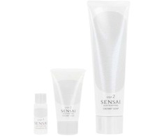„Sensai Silky Purifying Creamy Soap Limited“ valomasis kreminis muilas, 3 vnt.