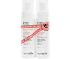Sensilis GENTLE CLEANSING MOUSSE cleansing foam 2 x 200 ml