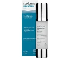 Sesderma Hidraderm Hyal Facial Cream Drėkinamasis veido kremas su hialurono rūgštimi, 50 ml
