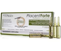 Sesiom World PLACENT FORTE anti-hair loss treatment ampoules 12 u
