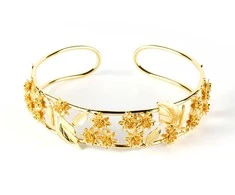 Shabama LUXOR choker #shiny auksinis 1 u