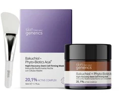 Skin Generics Bakuchiol Phyto-Biotics Acai stangrinanti naktinė kaukė, 50 ml
