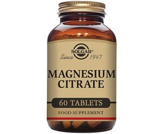 Solgar Magnio citratas 60 tablečių