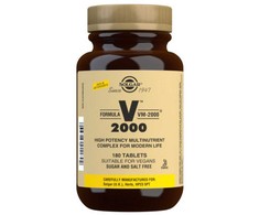Solgar VM-2000 Multivitaminai 180 Tablečių