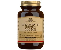 Solgar Vitamin B1 500mg 100 Kapsulių