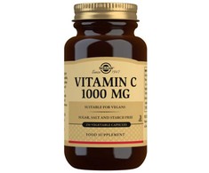 "Solgar" vitaminas C 1000 mg augalinės kapsulės - 250 vnt. pakuotėje