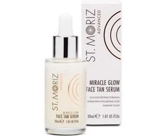 „St. Moriz Advanced Miracle Glow Face Tan Serum“ spindintis serumas veidui, 30 ml