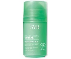 Svr Spirial Vegetable Dezodorantas 24h Roll-On rutulinis antiperspirantas be aliuminio druskų, 50 ml