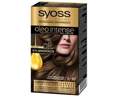 "Syoss Oleo Intense" ilgalaikiai plaukų dažai 5-10 šviesiai rudas