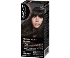 Syoss Permanent Color 3,1-Castaño Oscuro 1 U