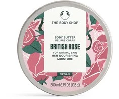 "The Body Shop" kūno sviestas normaliai odai "British Rose" (kūno sviestas) 200 ml