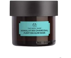 The Body Shop Charcoal Pore-Minimising Mask poras mažinanti anglies veido kaukė, 75 ml