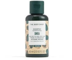 The Body Shop Šampūnas Shea - Intense Repair sviestmedžių atkuriamasis šampūnas, 60 ml
