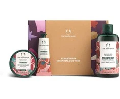 The Body Shop G3 Small Strawberry Giftset, 140 ml