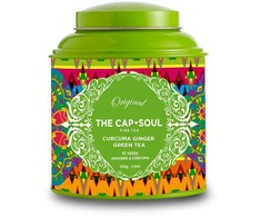Žalia arbata The Capsoul Ciberžolė Imbieras (100 g)