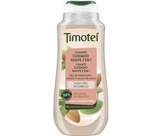 Timotei Champú Cuidado Suave 2 En 1 Con Aceite De Almendra y Coco Para Todo Tipo De Cabello, 300 ml