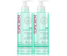 Topicrem AC purifying cleansing gel pack 2 x 400 ml