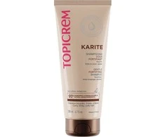 Topicrem Karité Gentle Fortifying Šampūnas stiprinamasis šampūnas garbanotiems plaukams, 200 ml