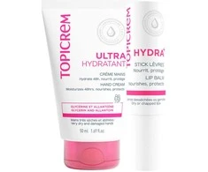 Topicrem UH HAND CREAM + LIP BALM 2 u