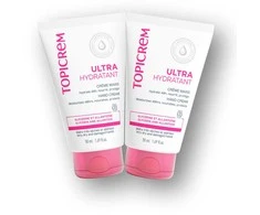Topicrem UH Ultra Moisturizing Hand Kreminis 2 x 50ml Pack