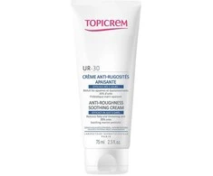 Topicrem UR-30 Anti-Roughness Soothing Kreminis kūno kremas su šlapalu sausai odai, 75 ml