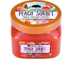Tree Hut Exfoliante De Azúcar Sorbete De Melocotón, 510 g