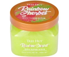 Tree Hut Rainbow Sherbert Shea Sugar Scrub kūno šveitiklis, 510 g
