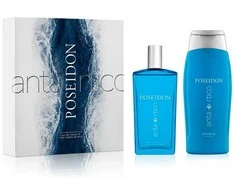 Unisex kvepalų rinkinys Poseidon ANTARCTIC POSEIDON CASE (EDT, 100 ml + dušo želė, 250 ml)