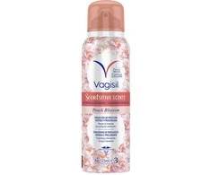 Vagisil Delicate Essences Peach Blossom Intimate Dezodorantas Purškiklis 125 ml