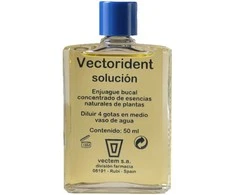 Vectem Vectorident Oral Solution burnos tirpalas skirtas dantims valyti ir dantų bei dantenų priežiūrai 50ml