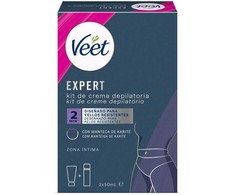Veet Expert Kit Bikini depiliacinis rinkinys bikini sričiai, 2 x 50 ml