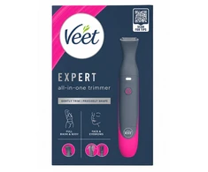Veet moteriškas elektrinis daugiafunkcis USB įkraunamas trimeris, atsparus vandeniui, Expert