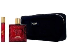 Versace Eros Flame EDP Purškiklis 100ml Set 3 Pieces