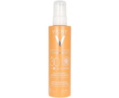 "Vichy Capital Soleil Invisible Fluid Purškiklis Spf30 apsauga nuo saulės veidui ir kūnui atspari vandeniui 200ml
