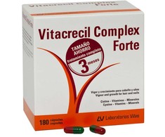VITACRECIL COMPLEX FORTE hair and nails capsules 180 units