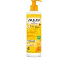 Weleda BABY caléndula champú y gel de ducha 400 ml