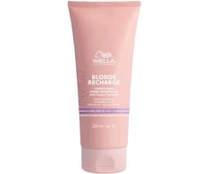Wella Invigo Skirtas šviesiems plaukams Recharge Conditioner Highlighted Cool Skirtas šviesiems plaukams Or Sidabrinis Hair, 200 ml
