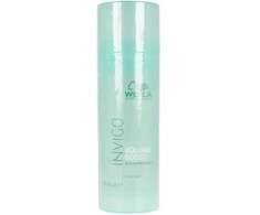 Wella Professionals Invigo Volume Boost plaukų kaukė su kristalinės medvilnės ekstraktu, kreminė, suteikianti apimties po šampūno, 145 ml