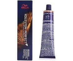 Wella Professionals Koleston Perfect Me+ ilgalaikiai plaukų dažai 8/74 šviesiai blondinė kaštoninė raudona, 60 ml