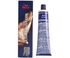 "Wella Koleston Perfect Me+ 4/0 Pure Naturals" plaukų dažai 60ml