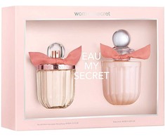 Set Women'Secret: Eau My Secret Eau De Toilette For Women, 100 ml + Eau My Secret Hydrating Losjonas kūnui, 200 ml