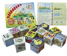 Individuali įmonė Ilgis : 17,2cm Medinės kaladėlės "Skaičiai"