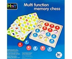 Wood Toys Ilgis : 21cm Medinis atminties žaidimas