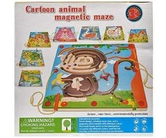 Wood toys Ilgis : 30cm Magnetiniai labirintai
