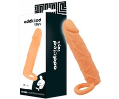 Addicted Toys Extend 18 cm Anatomical Sleeve - Adjustable Length Enhancer
